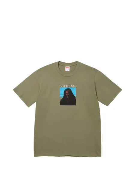 Tricou Supreme cu imagine verde