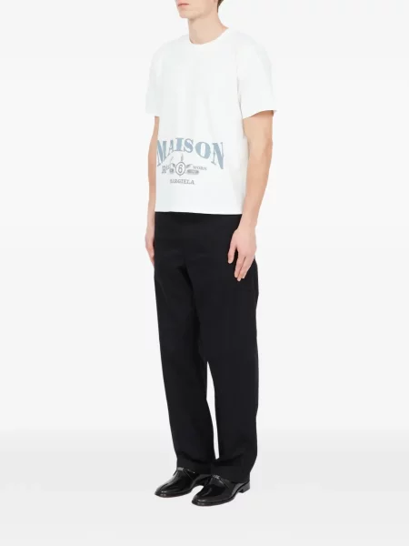 Tričko Mm6 Maison Margiela biela