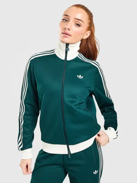 Adidas Bluza Rozpinana Beckenbauer Tt zielona