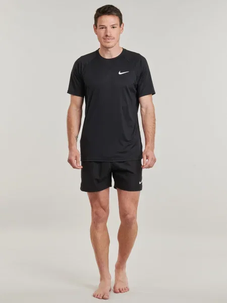 Pánske plavecké šortky Nike Essential 5" Volley black čierna