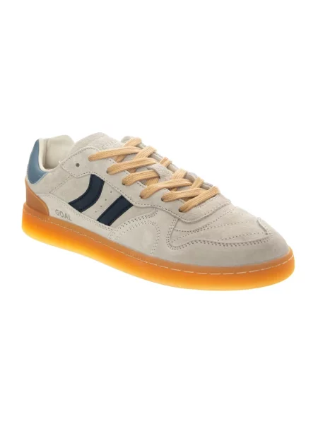 Sneakersy Coolway skórzane szare