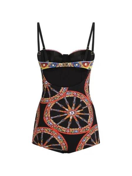 Balconette Dolce & Gabbana με σχέδιο μαύρο