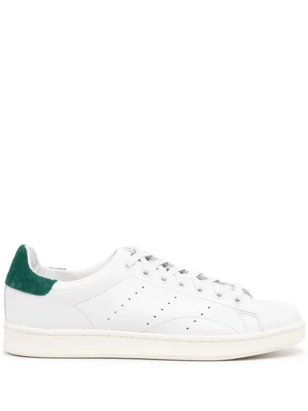 Sneakerși Adidas Stan Smith cu șireturi din dantelă alb