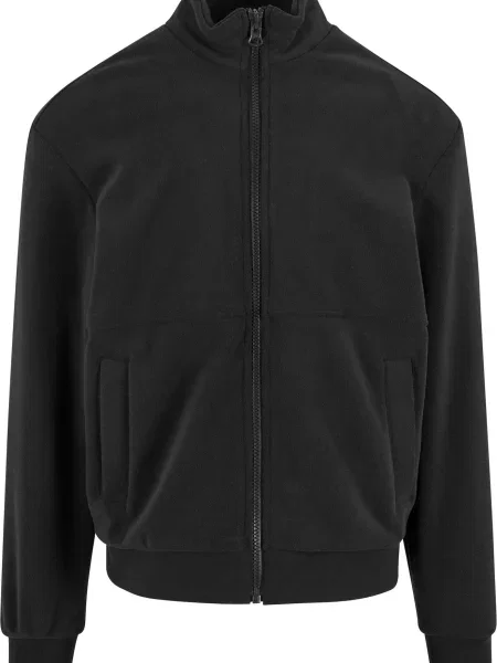 Urban Classics Jachetă fleece negru
