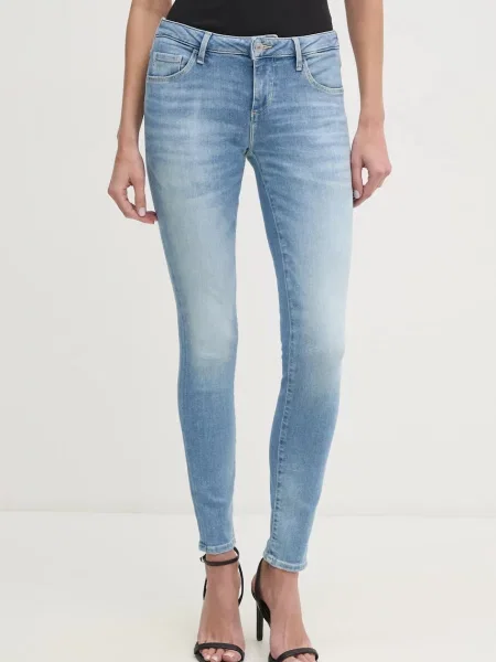 Guess jeansy ANNETTE niebieski