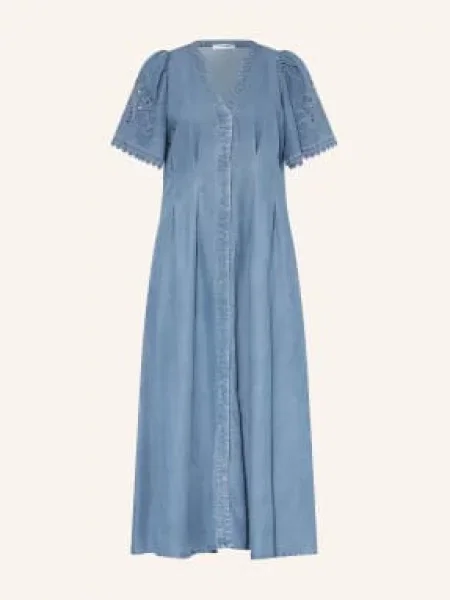 Co'couture Šaty V Džínovém Stylu tmavě modrá