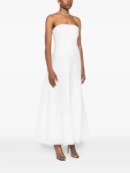 Maksi sukienka maxi Aje garniturowa biała