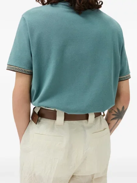 Tricou polo Versace albastru