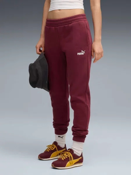 Штани спортивні PUMA Ess No. 1 Logo Sweatpants комбінований верх червоний