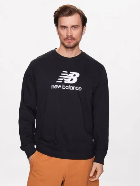 New Balance Суитшърт черен