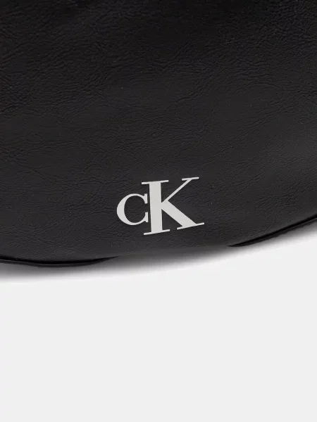 Calvin Klein félhold táska női műbőr fekete
