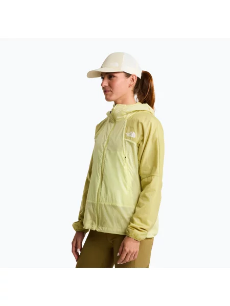 Geacă împotriva vântului pentru femei The North Face Ridgelite Futurefleece Wind lemon mist/pearl