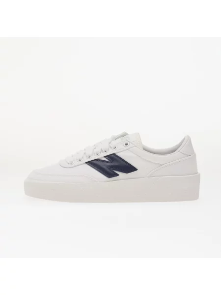Trampki New Balance White/ Nb Navy EUR białe