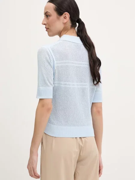 Polo Helly Hansen W Salt Knit Polo niebieskie