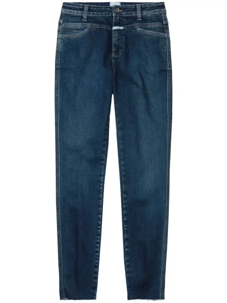 Skinny jeansy skinny Closed niebieskie