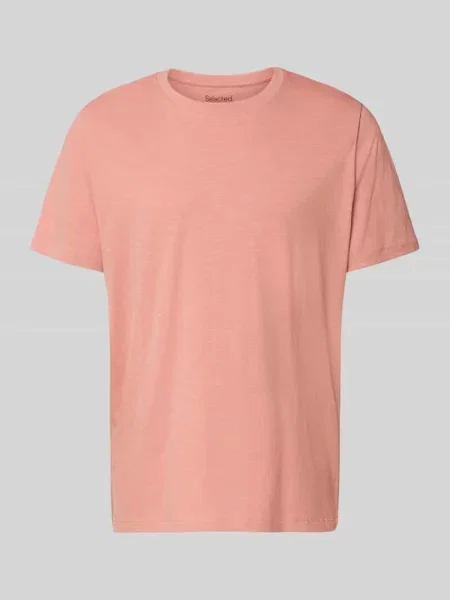 T-shirt z czystej bawełny o kroju regular fit model HASPEN' Selected Homme