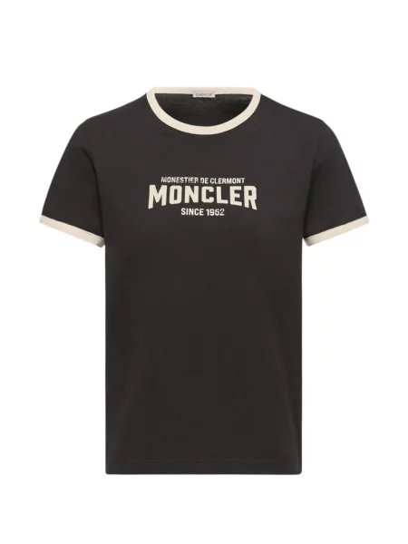 Tricou Moncler cu imagine negru