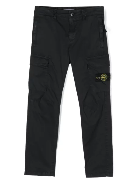 Spodnie cargo dziecięce Stone Island niebieskie