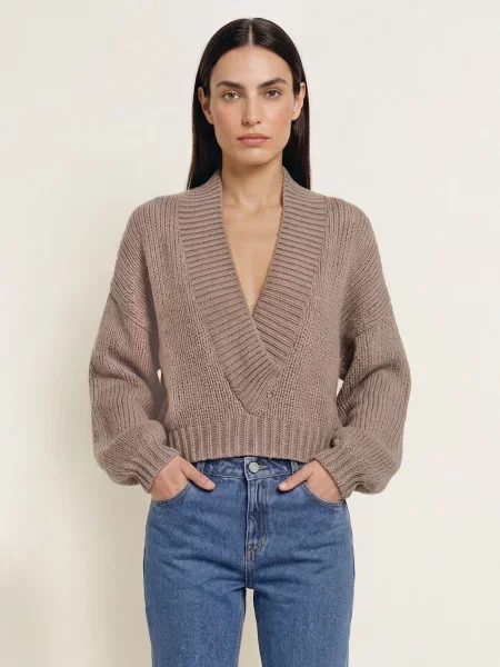 By Aylin Koenig Sweter Milou beige beżowy