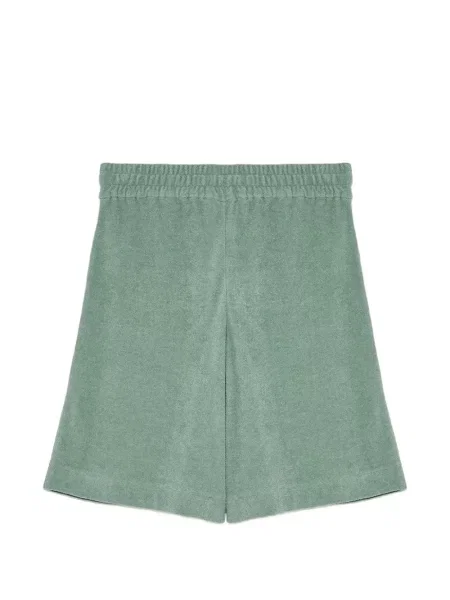 Pantaloni scurți Jil Sander cu cordon verde