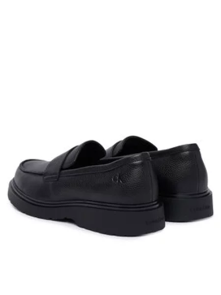 Loaferice Calvin Klein Combat Ess Loafer Lth crna