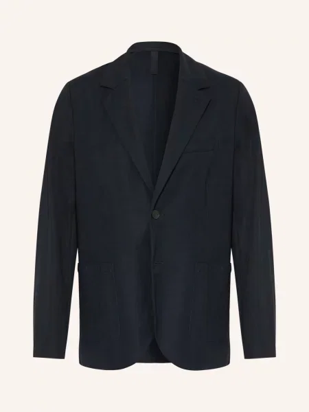 Harris Wharf London Sako Rayon Slim Fit navy blue modré