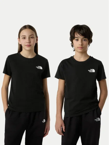 THE NORTH FACE Tricou funcțional SIMPLE DOME / alb negru