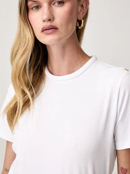 Elisabetta Franchi T-shirt biała