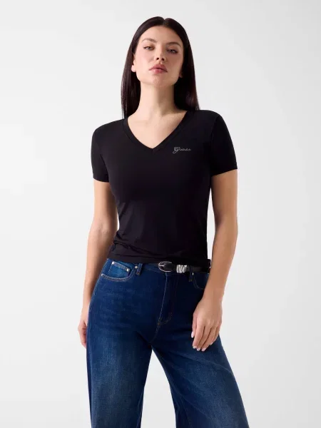 GUESS Tricou New negru