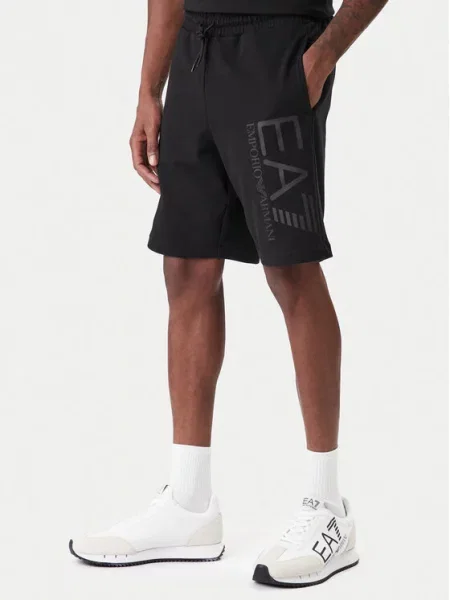Kratke hlače Emporio Armani crna