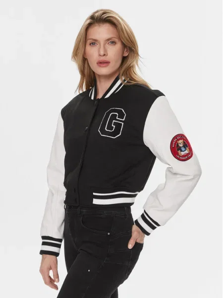 Guess Geacă bomber negru
