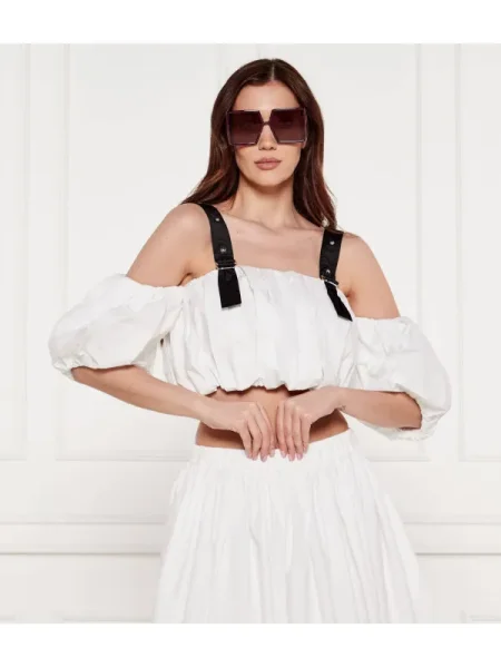 Cropp top Pinko alb