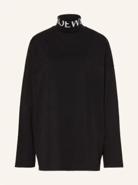 Loewe Golf Z Dzianiny Dżersejowej schwarz czarny