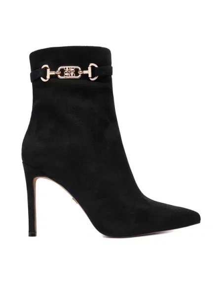 Polokozačky Nine West černé