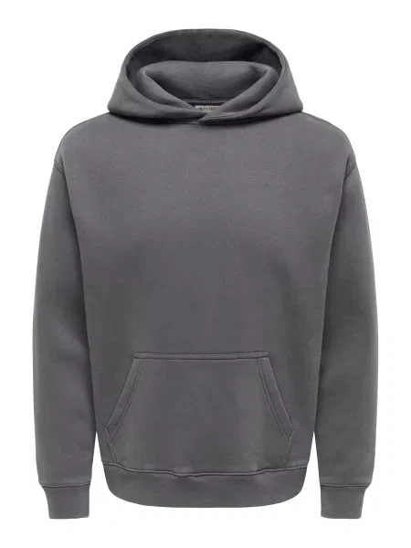 Only & Sons Mikina ONSLARRY EFLOW' šedá