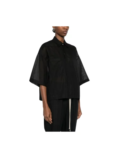 Koszula Rick Owens casual czarna