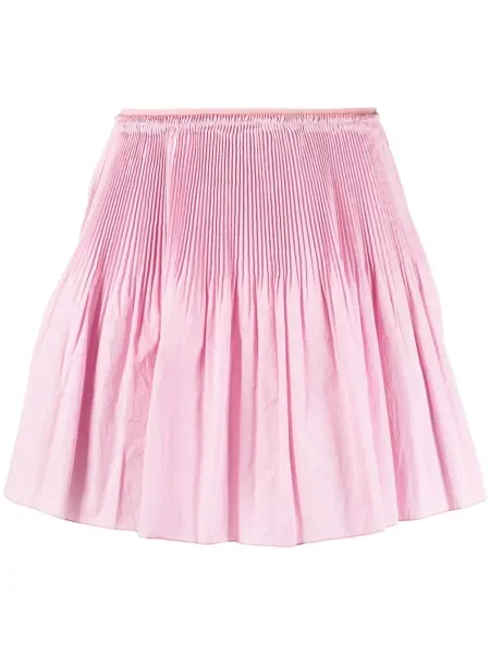 Fustă Red Valentino în linie A roșu