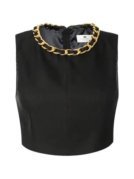 Top Elisabetta Franchi negru