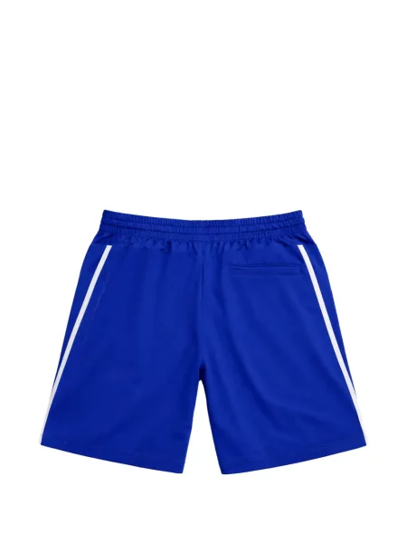 Tricou polo Adidas cu dungi alergare cu bretele alb