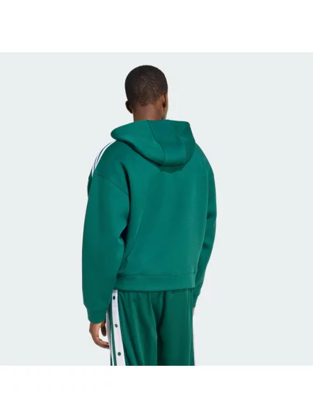 ADIDAS ORIGINALS Mikina Adicolor Spacer zelená bílá