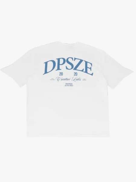 Dropsize Póló kék / természetes fehér