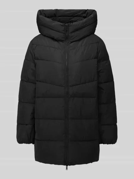 Płaszcz w stylu puffer o kroju regular fit z kapturem Jake*s Casual czarny