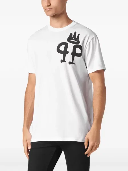Marškinėliai Philipp Plein balta