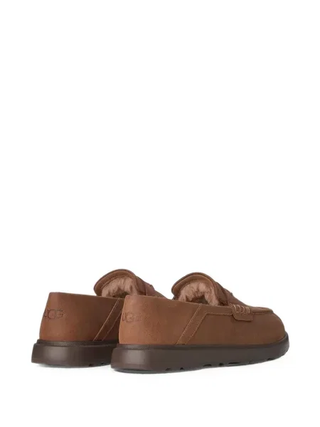 Pantofi loafer Ugg din piele de oaie maro