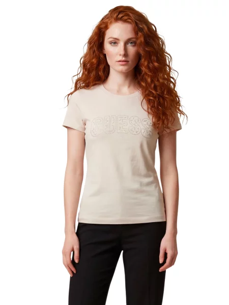 Majica Guess kratki rukavi bijela