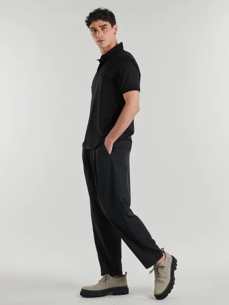 Polokošeľa Emporio Armani čierna
