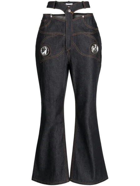 Jeansy dzwony Area dzwony niebieskie