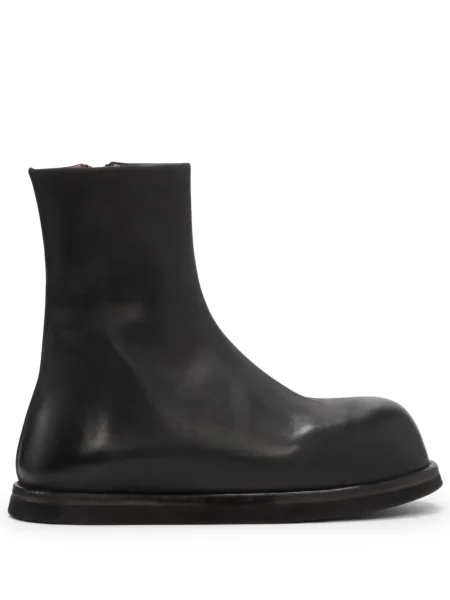 Botine Marsell din piele negru