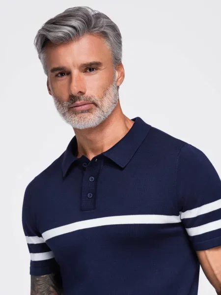 Polo majica Ombre bijela
