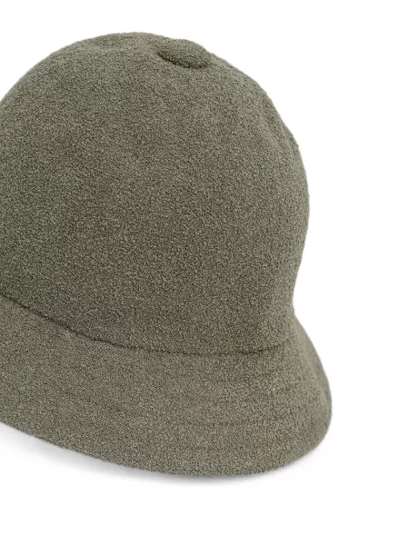 Pălărie Kangol din material terry verde